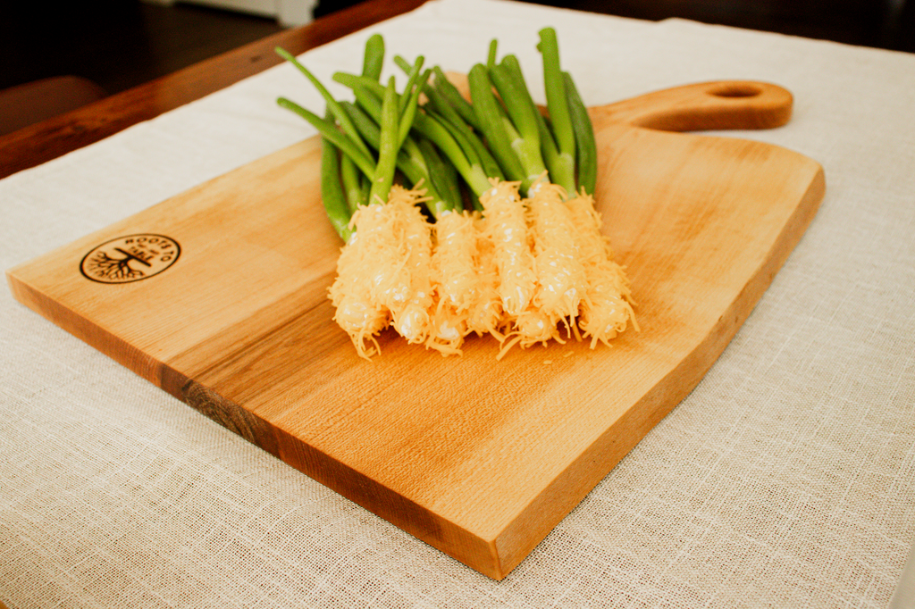 THE CANOPY SERIES: Personalized Live Edge Maple Charcuterie Boards