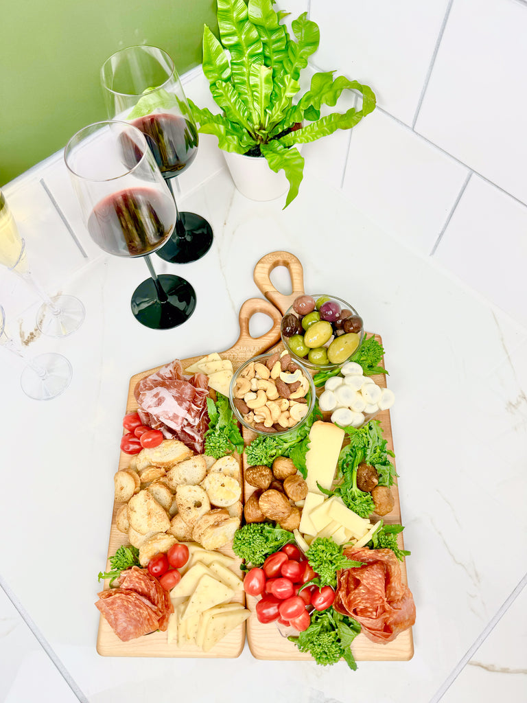 THE NESTLING TIMBERS: Hand Crafted Maple Charcuterie Boards