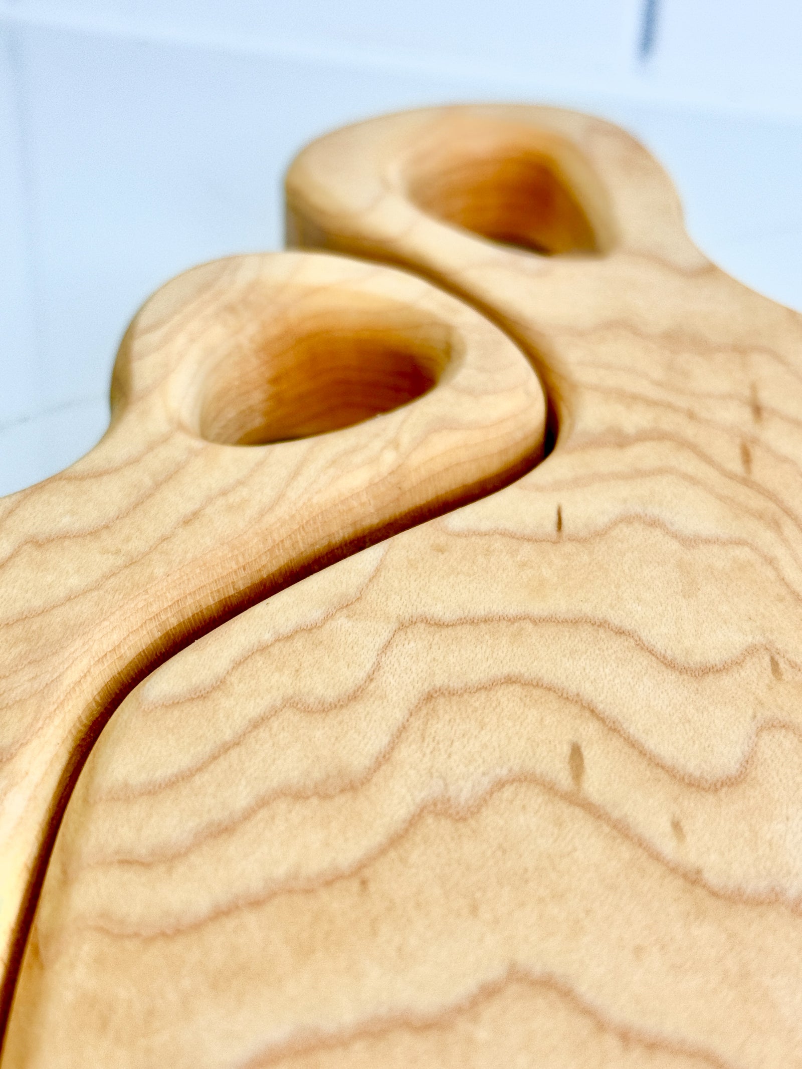 THE NESTLING TIMBERS: Live Edge Maple Charcuterie Boards