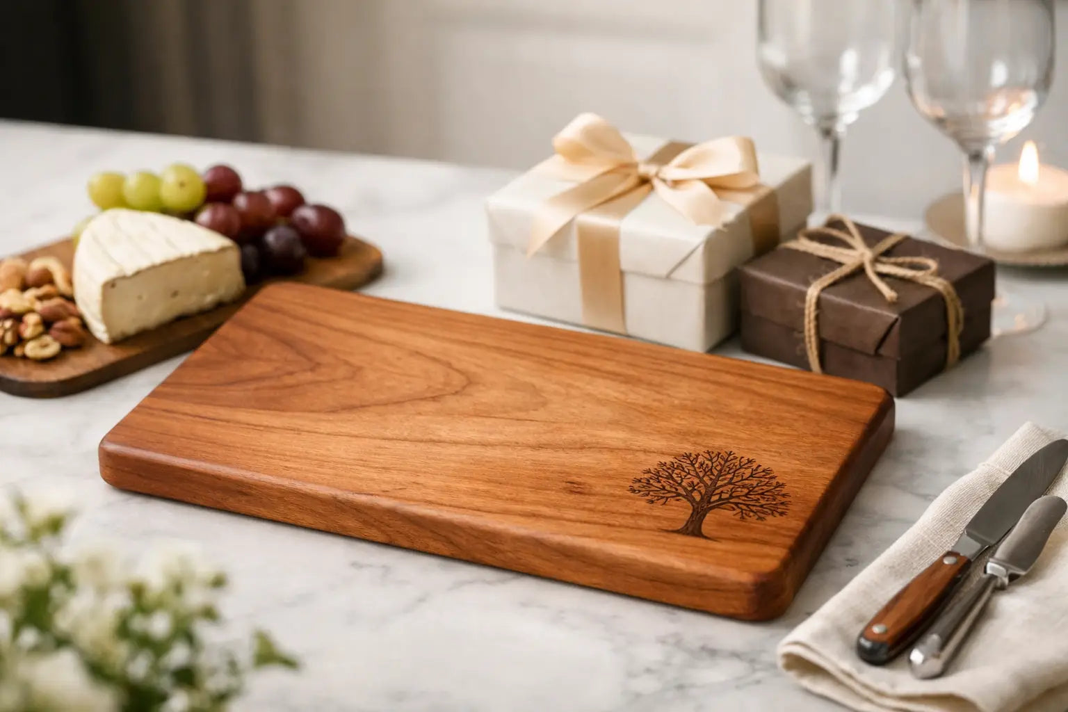 Cherry Wood Gift Board