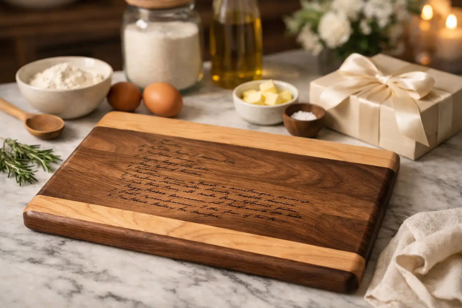 Why a Handwritten Recipe Board Gift Lasts