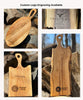 The Tree Series Personalized & Hand Crafted Live-Edge Maple Charcuterie Board