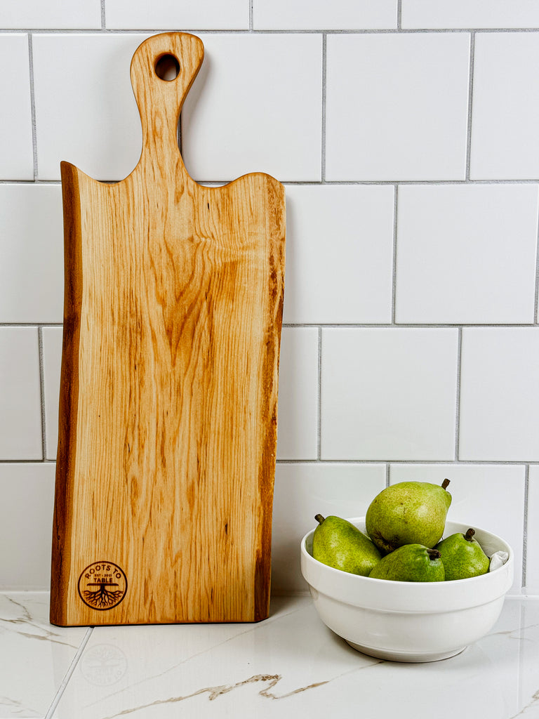 THE TREE SERIES: Hand Crafted Live Edge Maple Charcuterie Boards