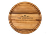 The Round 12x12 Edge Grain Maple Cutting Board