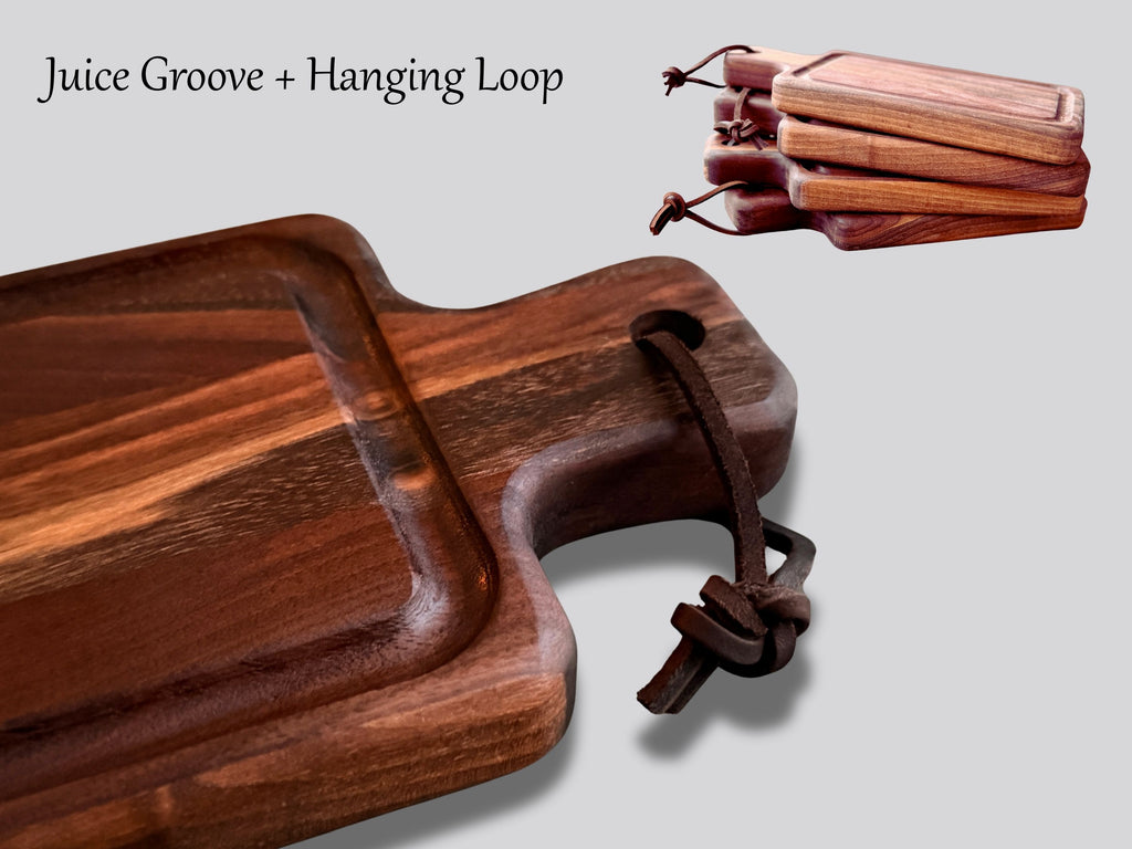 Personalized Cheese Board Set, Engraved Charcuterie with 4 Mini Boards