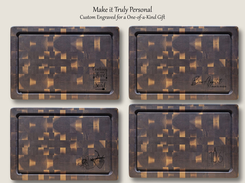 Walnut End Grain Cutting Boards