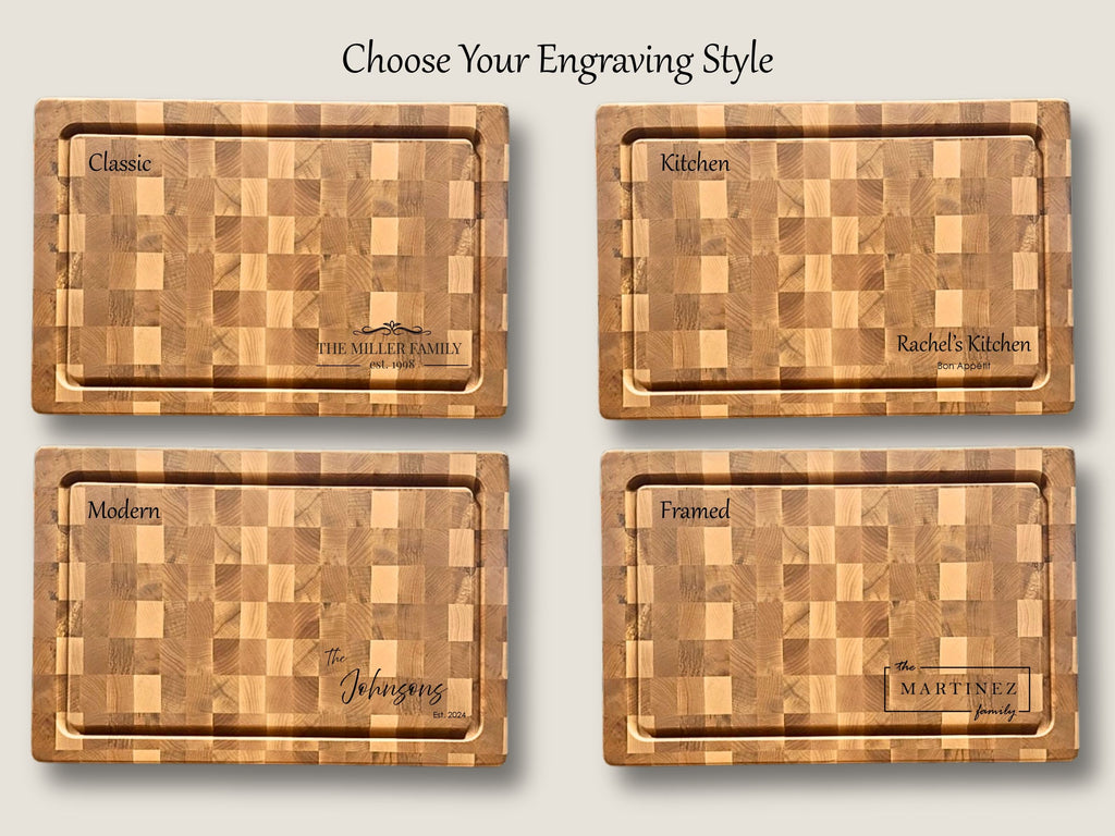 Maple End Grain Cutting Boards