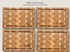 Maple End Grain Cutting Boards