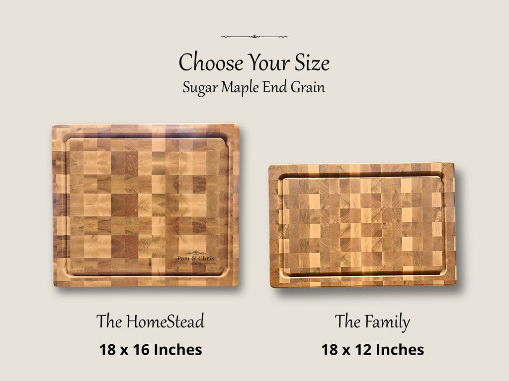Maple End Grain Cutting Boards