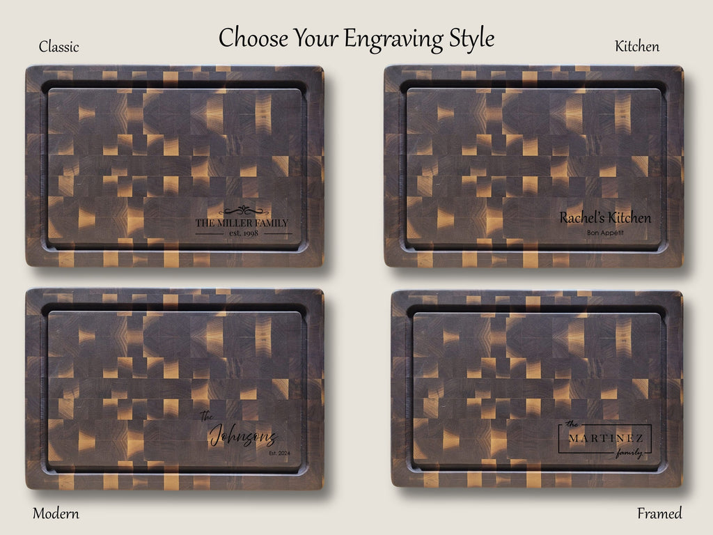 Walnut End Grain Cutting Boards