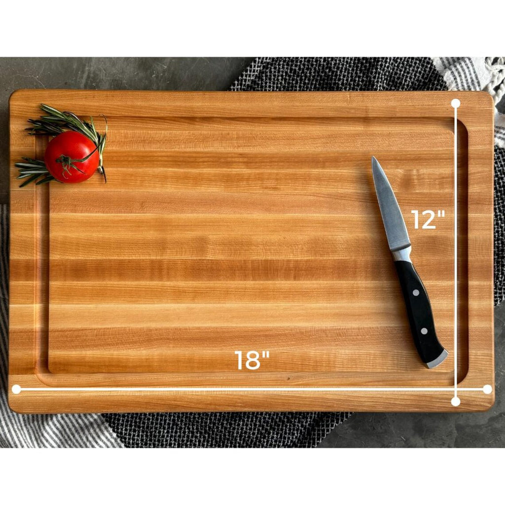Personalized Cutting Boards, End Grain Walnut and Maple Custom Engraved Boards.