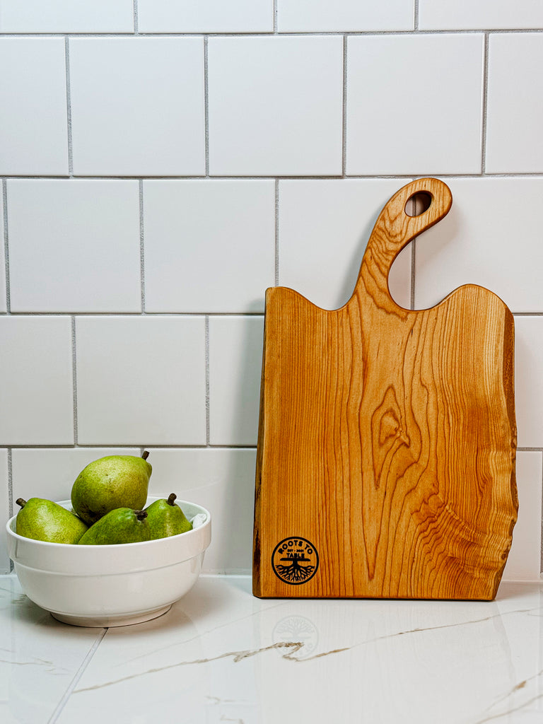 THE CANOPY SERIES: Hand Crafted Live Edge Maple Charcuterie Boards