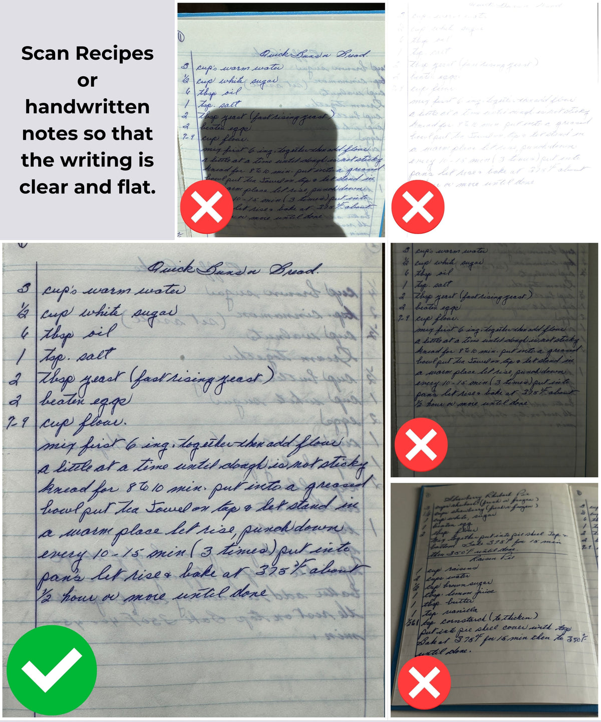 An infographic showing acceptable quality photos that can be engraved into personalized wooden boards