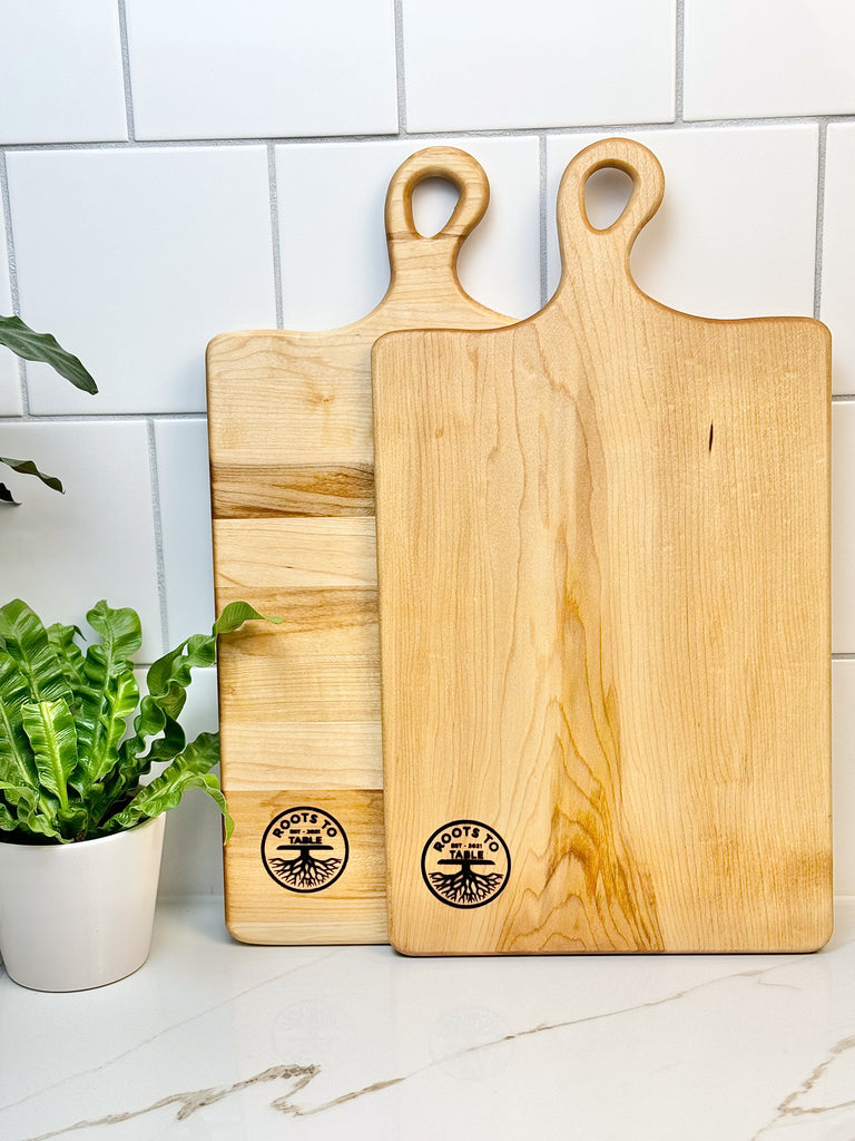 THE HEARTHSTONE: Hand Crafted Maple Charcuterie Boards