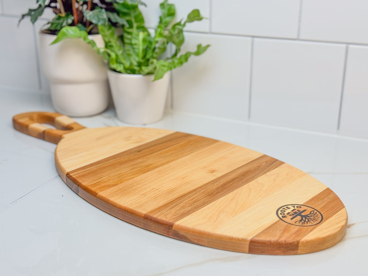 THE STREAMLINER: Hand Crafted Maple Charcuterie Boards