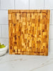 Personalized Cutting Boards, End Grain Walnut and Maple Custom Engraved Boards.