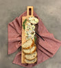 Bread Board: Personalized Bread and Butter Cutting & Serving Board Black Walnut & Maple