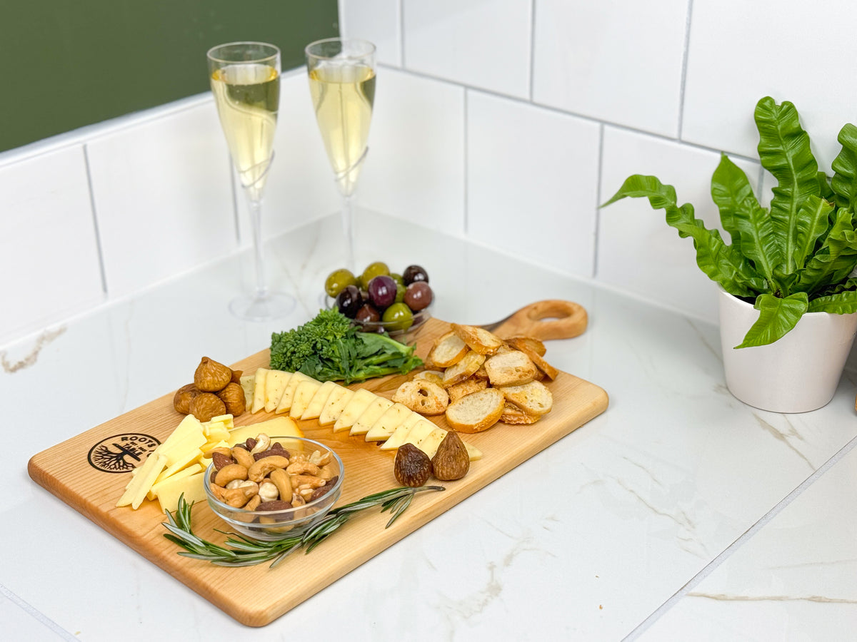 THE HEARTHSTONE: Hand Crafted Maple Charcuterie Boards