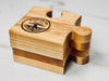 Maple Jigsaw Puzzle Coasters Set of 4