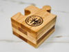 Maple Jigsaw Puzzle Coasters Set of 4