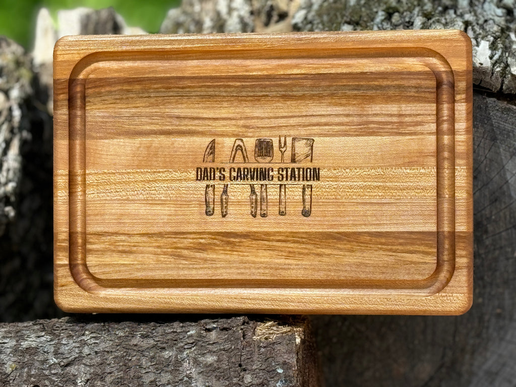 The DAILY BLOCK: 12x8 Edge Grain Maple Cutting Board