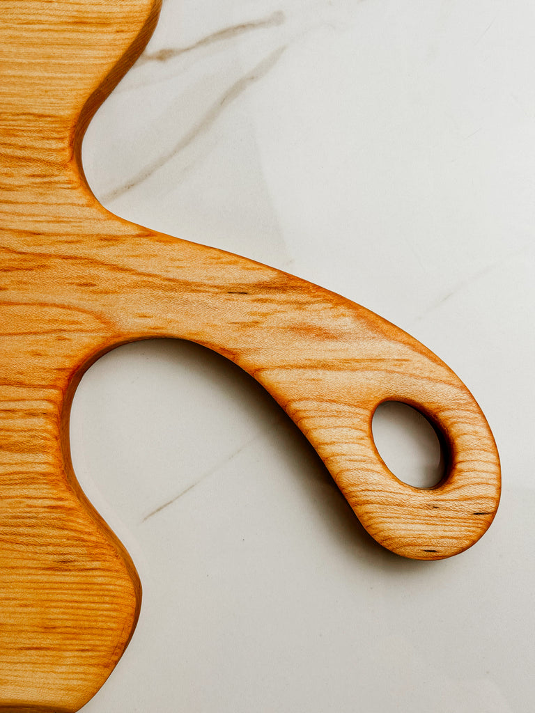 THE CANOPY SERIES: Hand Crafted Live Edge Maple Charcuterie Boards