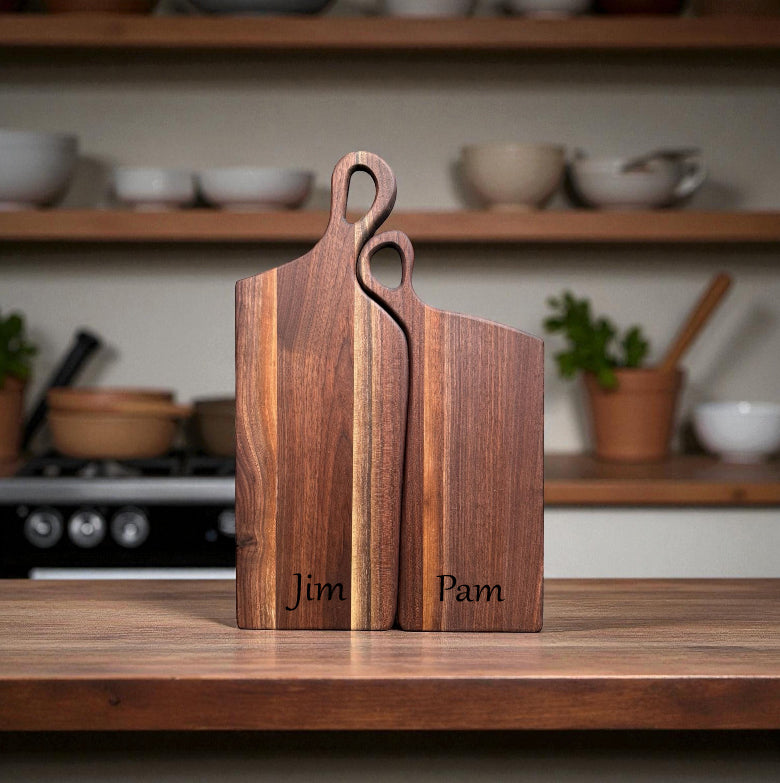 THE NESTLING TIMBERS: Hand Crafted Maple Charcuterie Boards