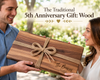 Personalized Walnut Live Edge Charcuterie Board, Custom Engraved