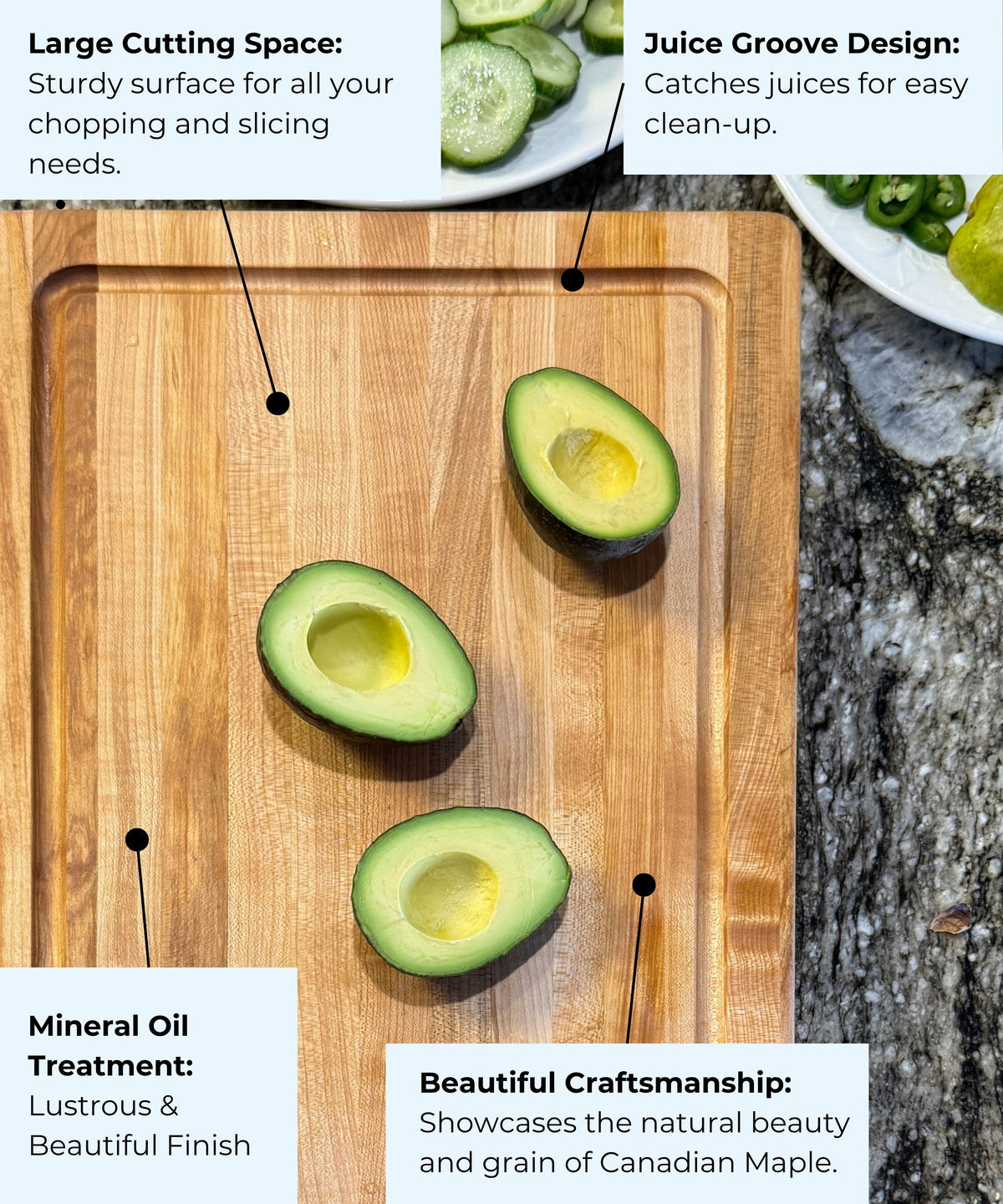 Personalized Cutting Boards, End Grain Walnut and Maple Custom Engraved Boards.