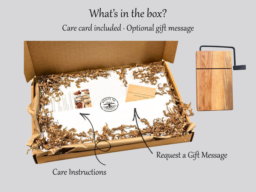 Personalized Cheese Slicer with Wire Cutter, Cheese Cutting  Board, in Maple or Walnut