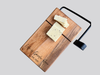 Personalized Cheese Slicer with Wire Cutter, Cheese Cutting  Board, in Maple or Walnut