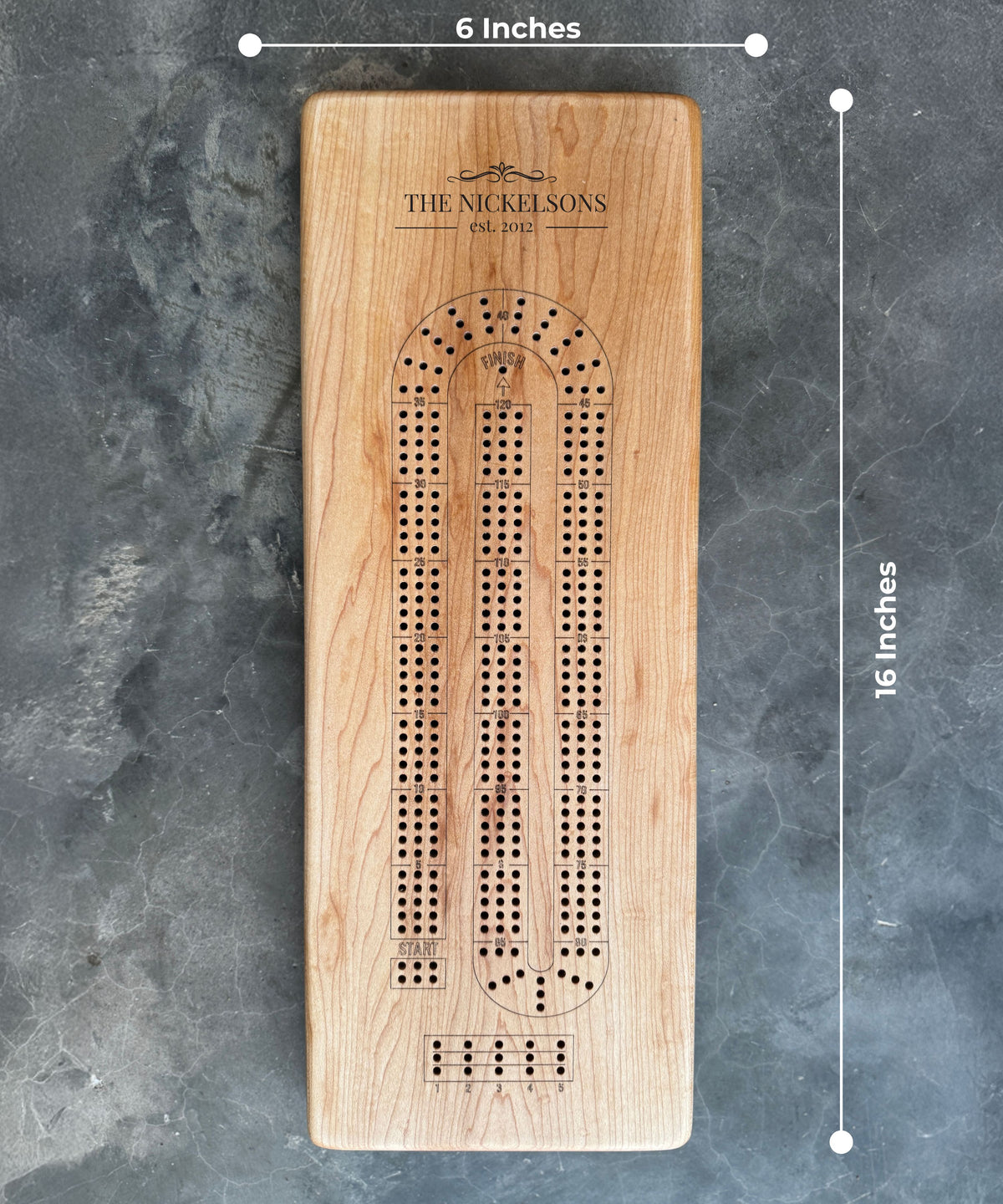 Personalized Custom Live Edge Cribbage Board, Maple or Black Walnut Crib Boards with Live Edge Design, Rustic Game Board with Peg Storage, Custom Engraved Gifts, Fun Family Game