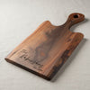 Black Walnut Live Edge Charcuterie Board with Handle | Wedding & Housewarming Gift