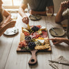 Black Walnut Live Edge Charcuterie Board with Handle | Wedding & Housewarming Gift