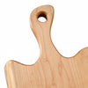 Personalized Maple Charcuterie Board with Handle | Custom Engraved Live Edge Serving Board
