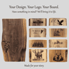 Personalized Custom Live Edge Cribbage Board, Maple or Black Walnut Crib Boards with Live Edge Design, Rustic Game Board with Peg Storage, Custom Engraved Gifts, Fun Family Game
