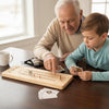 Personalized Cribbage Board – Maple, Cherry or Walnut Wood Set