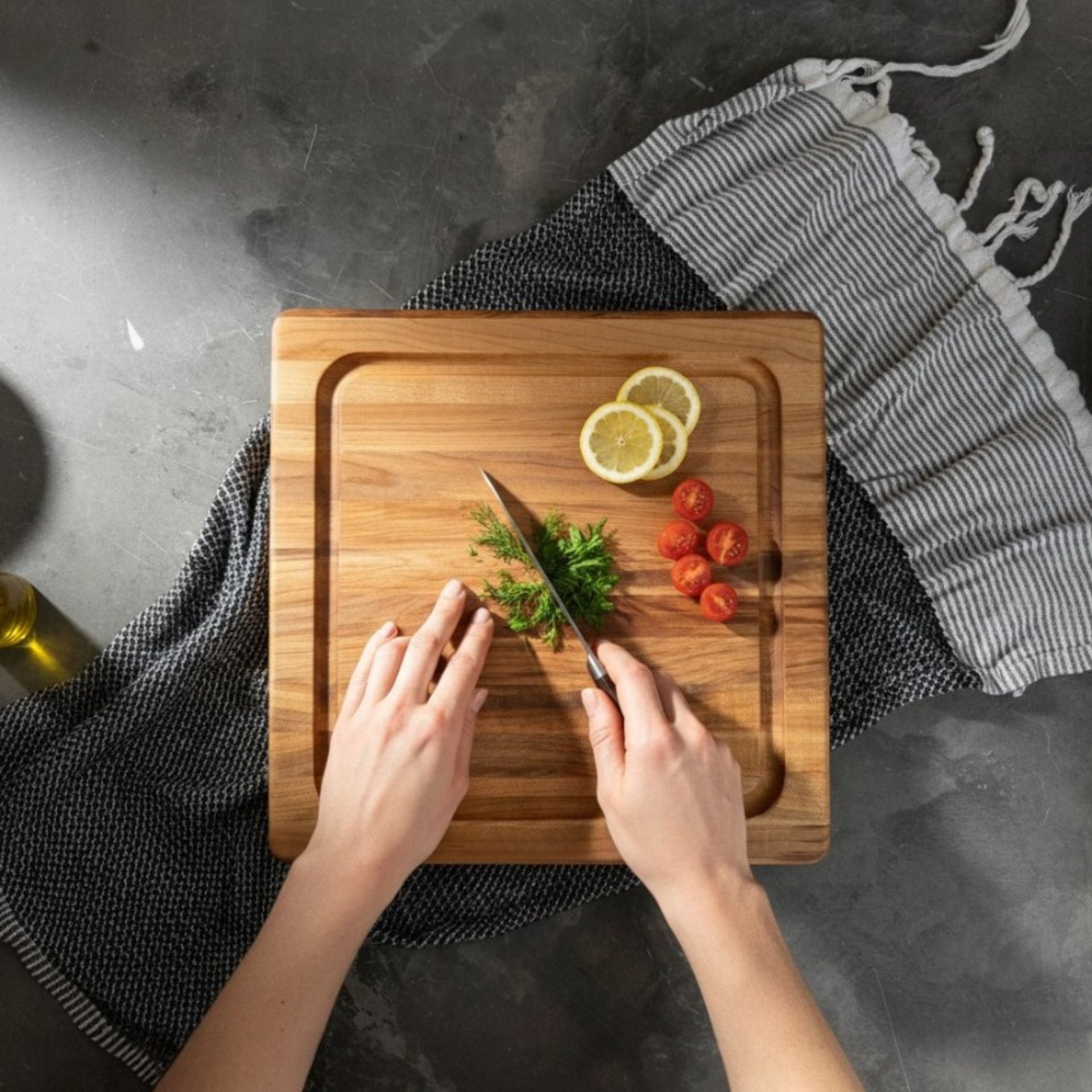 Personalized Cutting Boards, End Grain Walnut and Maple Custom Engraved Boards.