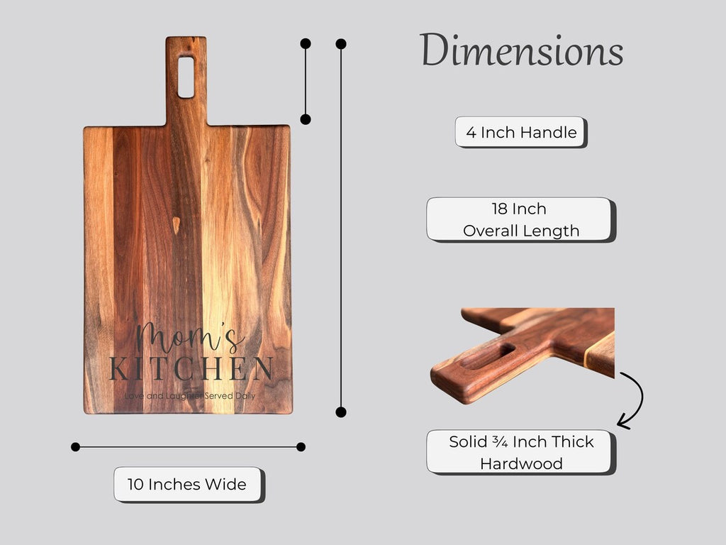 Personalized Cheese Board Set, Engraved Charcuterie with 4 Mini Boards