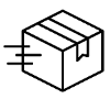 Fast and reliable shipping icon