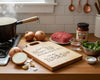 Personalized Handwritten Recipe Cutting Board, Custom Maple Charcuterie Board with Handwritten Recipe Engraving. Gift for Housewarming, Mom, Grandma