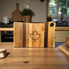 Canadian Flag Cutting Board and Serving Board