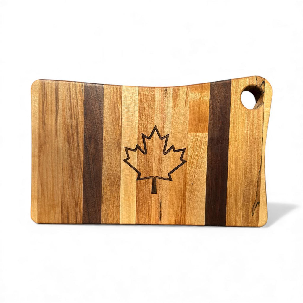 Canadian Flag Cutting Board and Serving Board