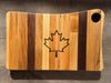 Canadian Flag Cutting Board and Serving Board