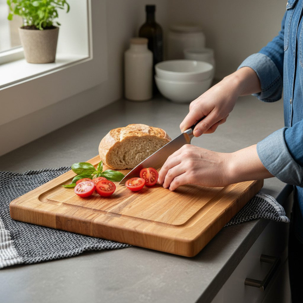 Personalized Cutting Boards, Edge Grain Maple Custom Engraved Boards.